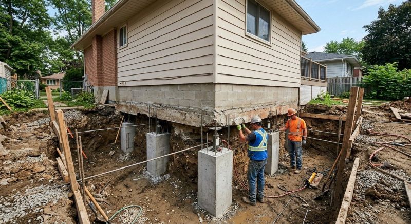 Basement Underpinning in Swansboro, NC