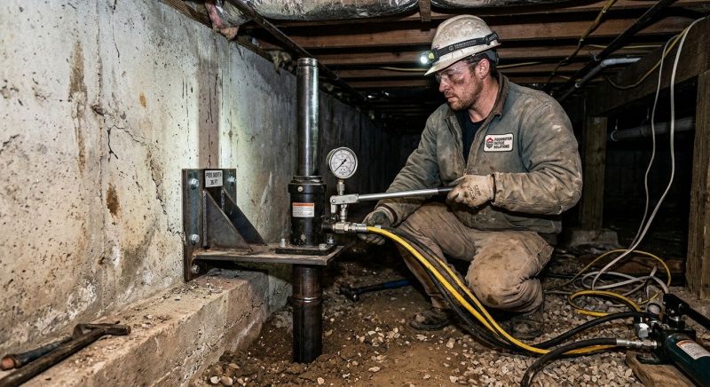 Concrete Foundation Leveling in Havelock, NC