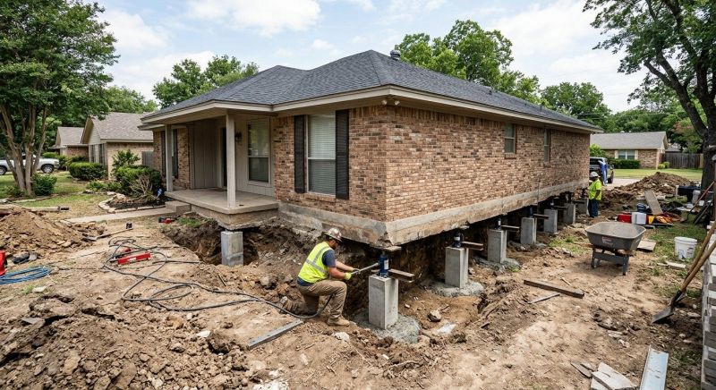 Concrete Foundation Leveling in Sneads Ferry, NC