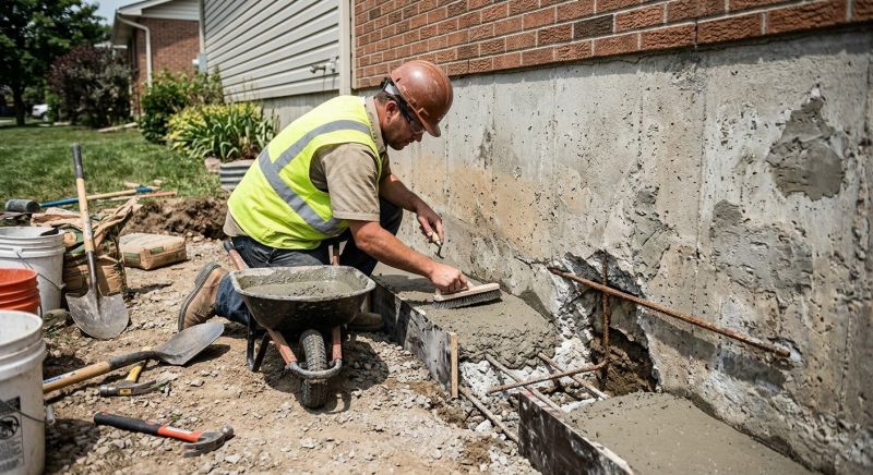 Concrete Foundation Repair in Emerald Isle, NC
