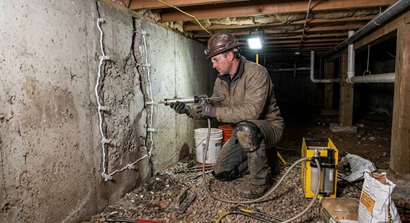 Concrete Foundation Repair in Maysville, NC