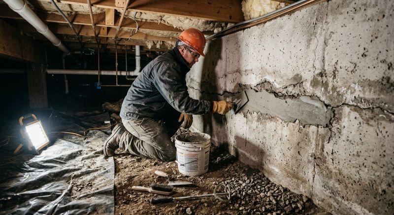 Crawlspace Foundation Repair in Beaufort, NC