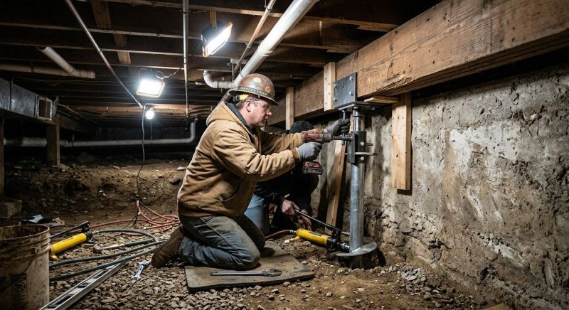 Crawlspace Foundation Repair in Havelock, NC