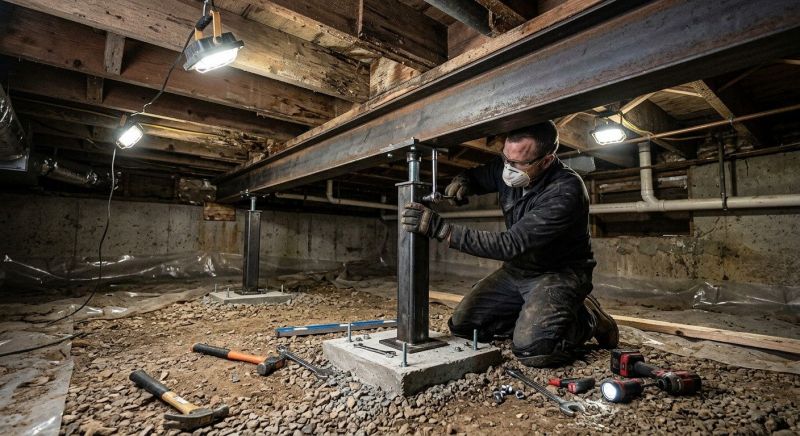 Crawlspace Foundation Repair in Jacksonville, NC