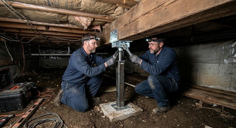 Crawlspace Foundation Repair in Morehead City, NC