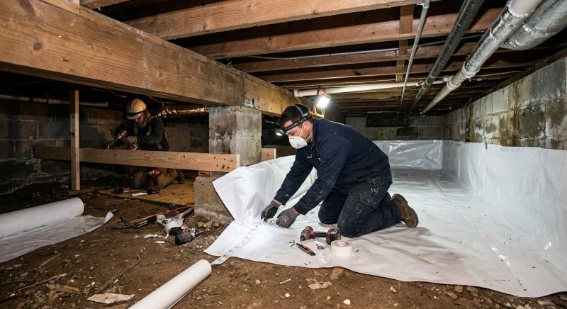 Crawlspace Repair in Swansboro, NC