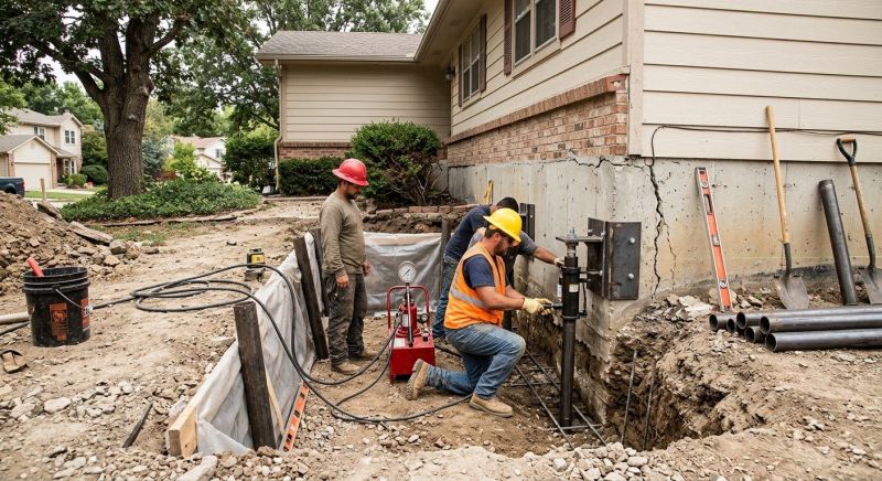 Deep Foundation Repair in Swansboro, NC