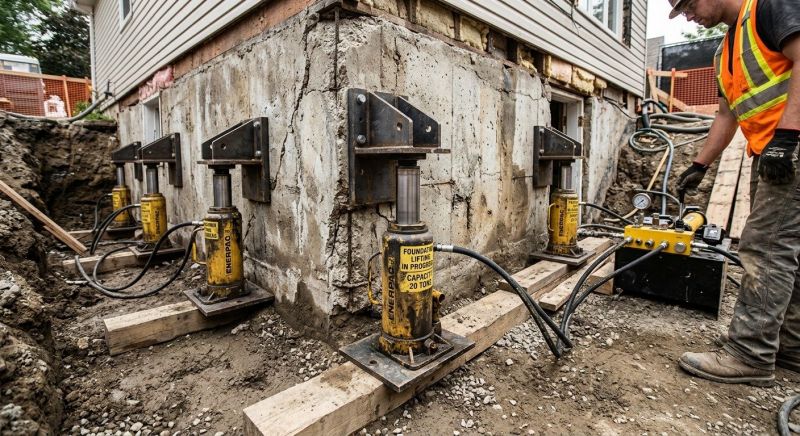 Foundation Jacking in Atlantic Beach, NC