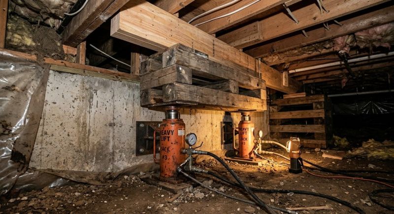 Foundation Jacking in Beaufort, NC