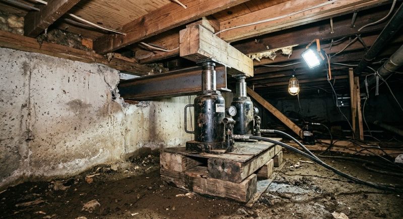Foundation Jacking in Beaufort, NC