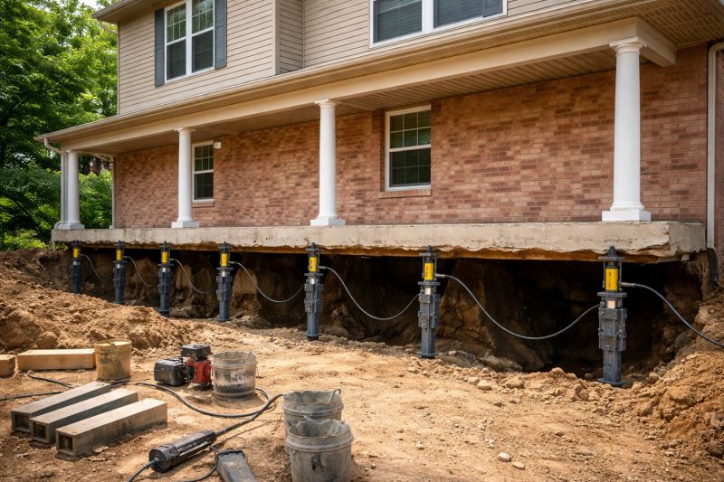 Foundation Jacking in Hubert, NC