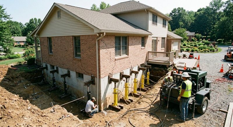 Foundation Jacking in Jacksonville, NC