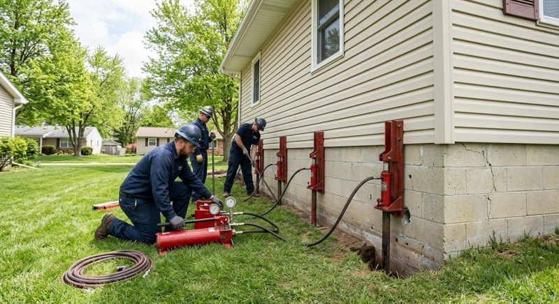 Foundation Jacking in Maysville, NC