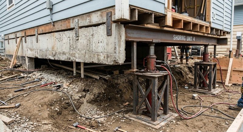 Foundation Jacking in Morehead City, NC