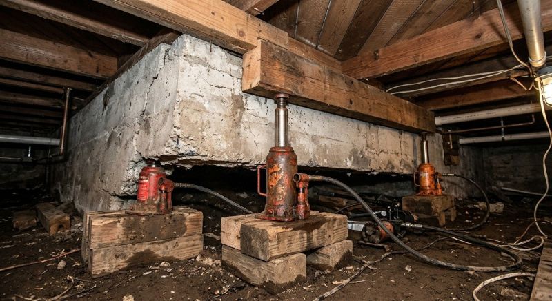 Foundation Jacking in Sneads Ferry, NC
