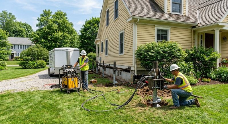 Foundation Lifting in Emerald Isle, NC