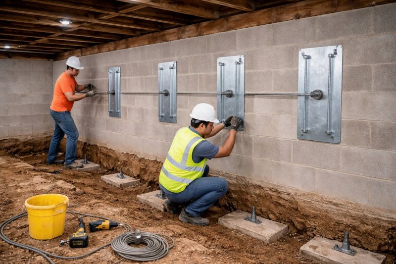 Foundation Stabilizing in Maysville, NC
