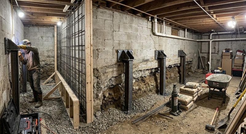 Foundation Stabilizing in Sneads Ferry, NC