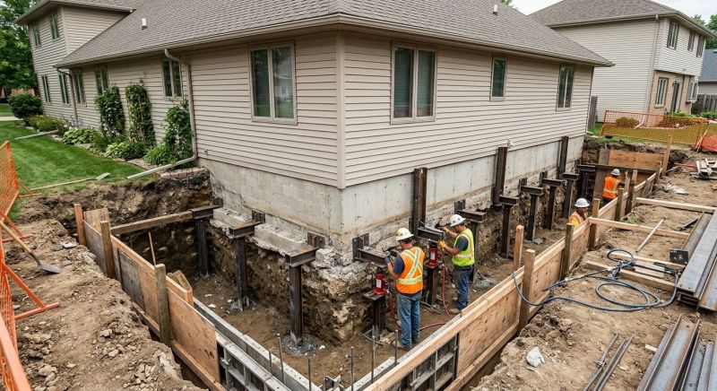 Foundation Underpinning in Swansboro, NC