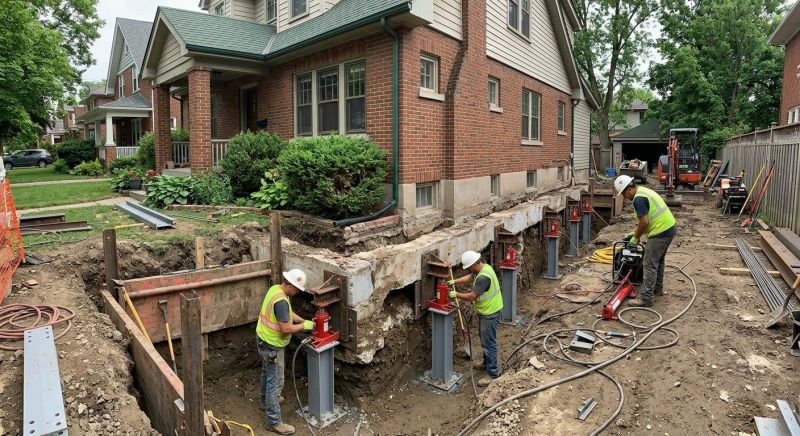 Foundation Underpinning in Swansboro, NC
