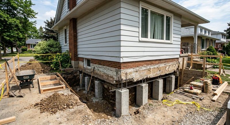 Foundation Underpinning in Swansboro, NC