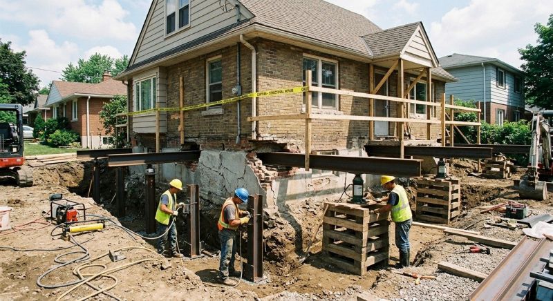 House Foundation Repair in Emerald Isle, NC