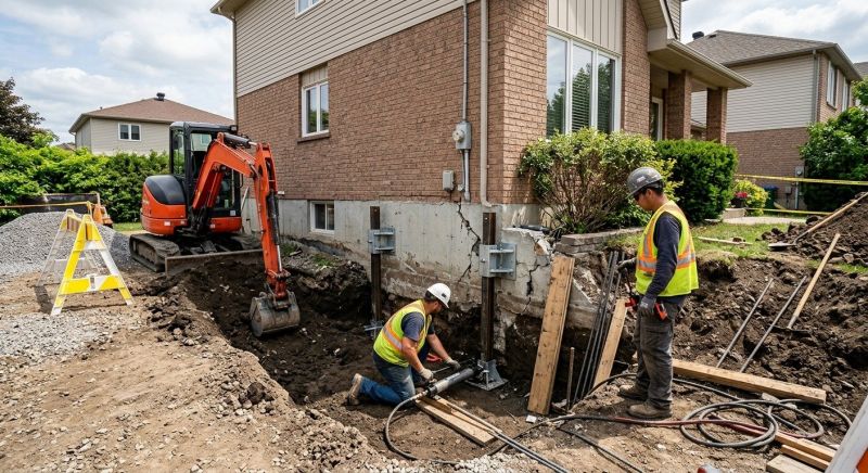 House Foundation Repair in Havelock, NC