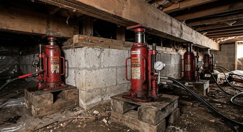 House Settling Repair in Swansboro, NC