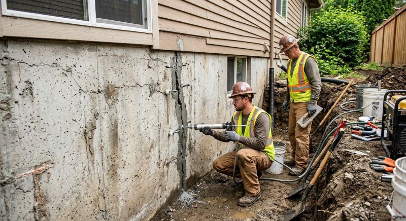 Leaking Foundation Repair in Swansboro, NC