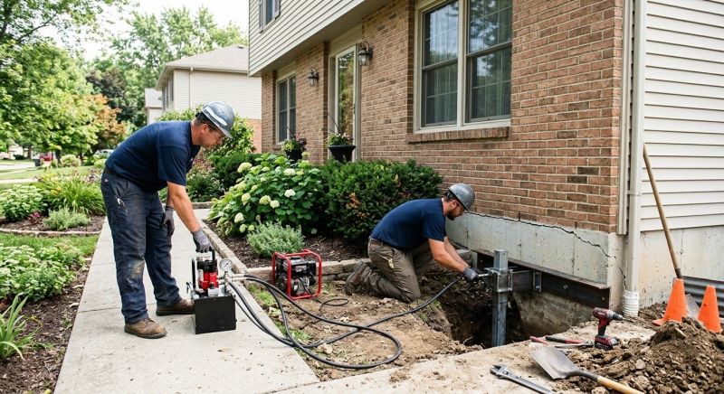 Settling Foundation Service in Atlantic Beach, NC