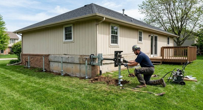 Settling Foundation Service in Hubert, NC