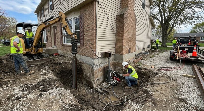 Sinking Foundation Repair in Beaufort, NC