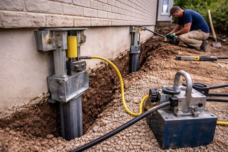 Sinking Foundation Repair in Morehead City, NC