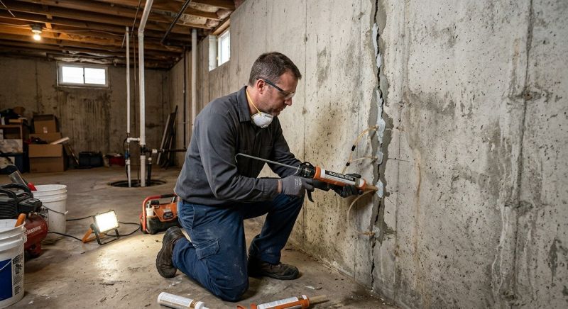 Structural Crack Repair in Swansboro, NC