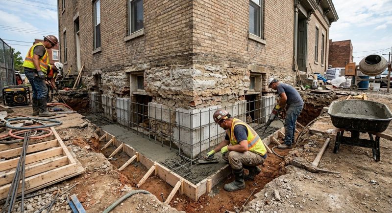 Underpinning Repair in Swansboro, NC
